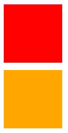 La température de la couleur : les couleurs chaudes