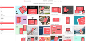 5 sites de mockups gratuits : Applaunchpad