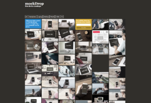5 sites de mockups gratuits : MockDrop