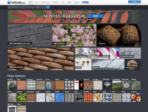 5 sites de textures gratuites : Textures.com