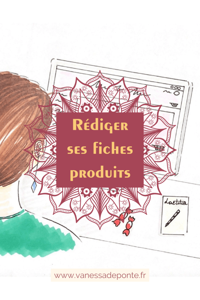 Rédiger ses fiches produits