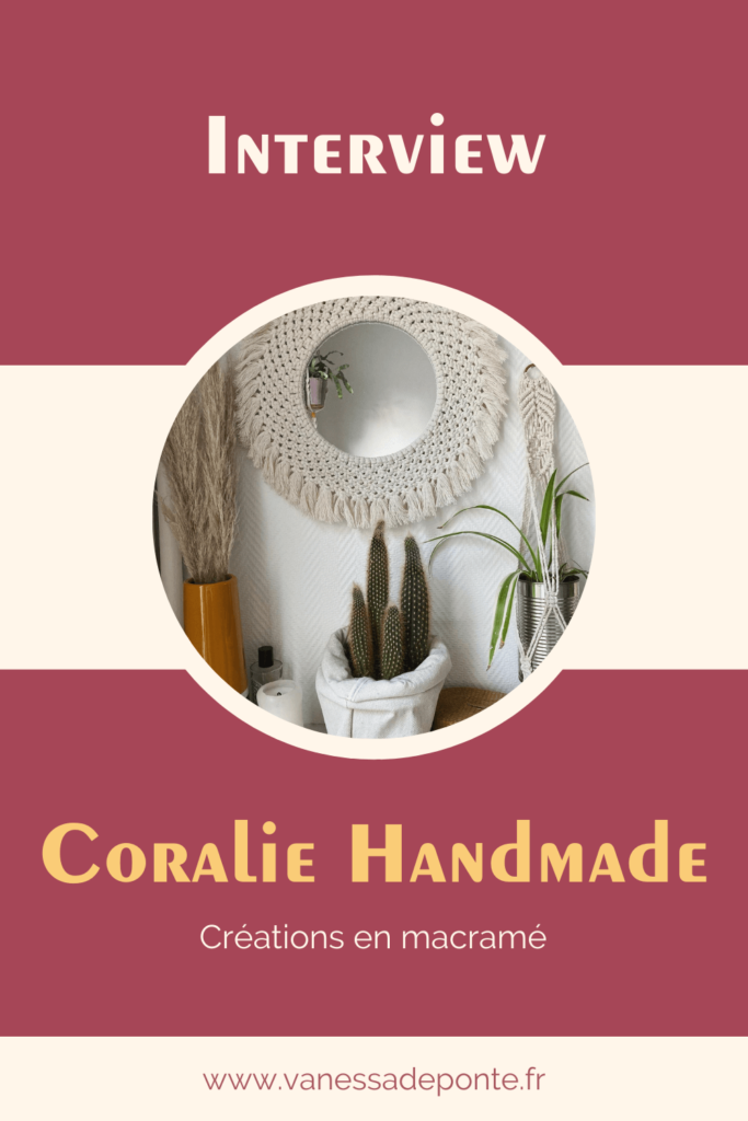A la rencontre : Coralie Handmade