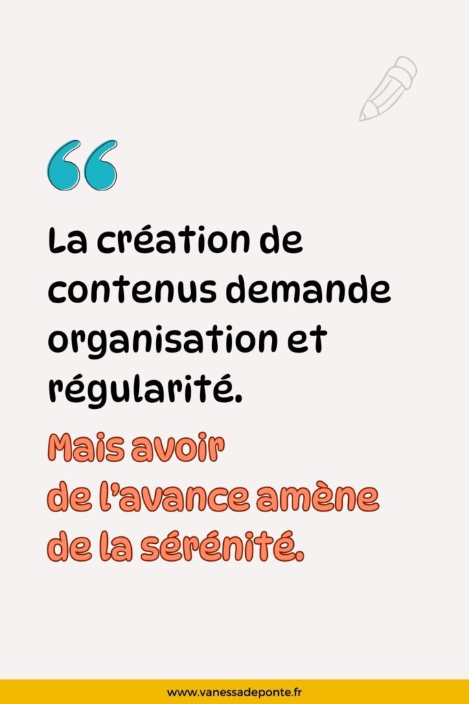 Création de contenu : pourquoi prendre de l'avance - Vanessa de PONTE, formatrice et experte Canva