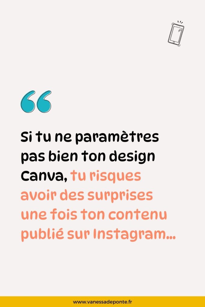 Créer ses visuels Instagram sur Canva - Vanessa de PONTE, graphiste, formatrice et experte Canva