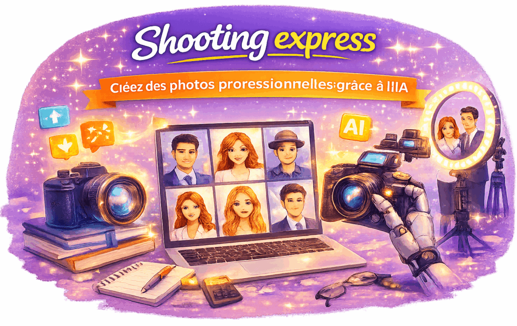 Atelier Shooting Express : Des photos professionnelles grâce à l’IA en 1h, prêtes à poster, sans shooting, sans prise de tête
